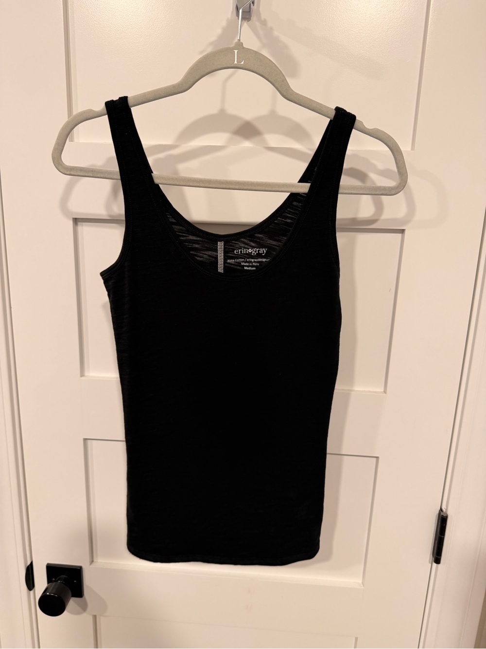 Classic Black Scoop Neck Tank